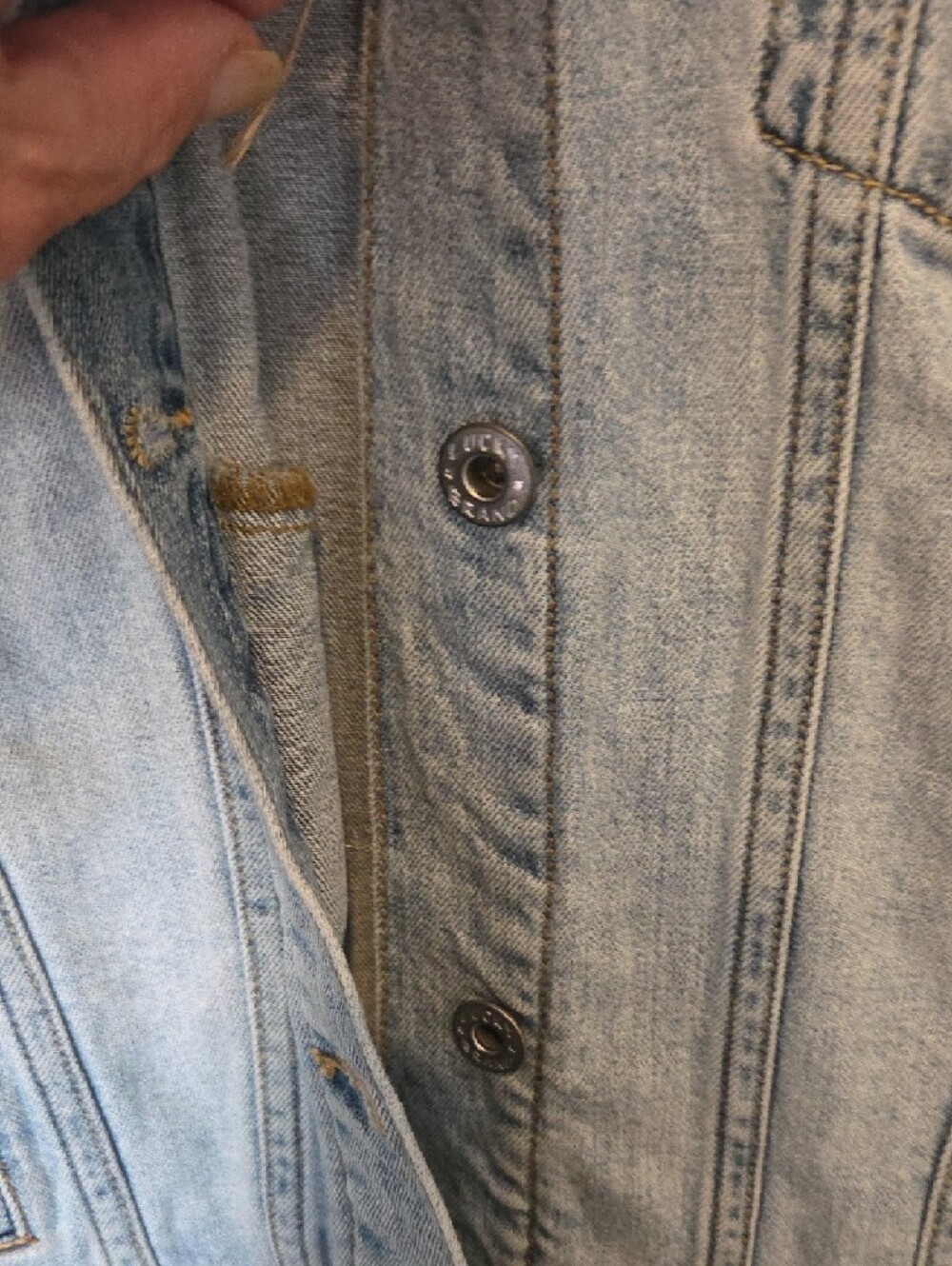 BOUTIQUE  STYLE Denim LUCKY JACKET .. COUNTRY GIRL Fun ! - Picture 5 of 5